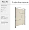 tectake® Taija clamp markýza různé velikosti hladký chod Náhled obrázku produktu 11