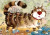 HEYE Puzzle Sul gatto 1000 pezzi Anteprima dell’immagine prodotto 1