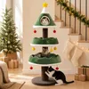 KOMFOTTEU: Albero per gatti alto 143 cm, con piattaforme Anteprima dell’immagine prodotto 9