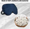 INF Masque de nuit en soie de mûrier, pack de 2 Bleu foncé Voir les images du produit 5