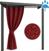 Tissu Oxford imperméable enduit de PVC - Bordeaux, largeur Voir les images du produit 3