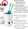 WENKO Zahnputz Becher QUADRO Bürsten Pasta Halter ohne Produktbild-Vorschau 11