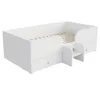 Kinderbett 90 x 200 cm aus Holz mit 2 Schubladen – Holzbett Produktbild-Vorschau 7