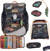 Scout Alpha Safety Light Schulranzen-Set 5 tlg. Flames Produktbild-Vorschau 1
