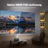 Beamer 4K mit Netflix, Native 1080P, Android 13.0, Produktbild-Vorschau 4