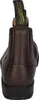 The back view of a brown leather boot. Produktbild-Vorschau