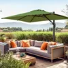 Sunula Ampelschirm 250x250cm Garten Terrasse Sonnenschirm Produktbild-Vorschau 2