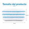Juego de 4 fundas de repuesto para mopas de limpieza a Vista previa de la imagen del producto 4