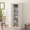 HOMCOM Keukenkast, voorraadkast met verstelbare legplanken, Productafbeelding-voorbeeld 8