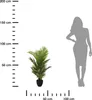 Palmier artificiel 95cm avec pot, Plante artificielle verte Voir les images du produit 17