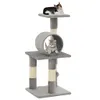 Cat Cat Tree Sisal 65 cm Grey Náhled obrázku produktu 1