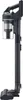 A studio shot of a black upright vacuum cleaner against a white background. Produktbild-Vorschau