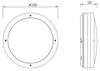 Reality Leuchten LED Außen Deckenleuchte Kendal R62151142, Produktbild-Vorschau 4