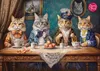 CHERRY PAZZI Puzzle Tea Party 1000 pezzi Anteprima dell’immagine prodotto 5