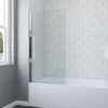 AQUABATOS Badewannenaufsatz 80 x 140 cm Duschabtrennung 1 Produktbild-Vorschau 1