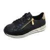 Rieker Damen Leder Sneaker Schwarz Produktbild-Vorschau 18