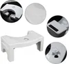 A collage of images showing a white toilet stool from different angles and close-ups of its features. Anteprima dell’immagine prodotto
