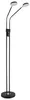 Globo LED Stehleuchte Silvio 2-flammig 2x 6,5W dimmbar CCT Produktbild-Vorschau 1