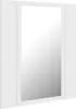 vidaXL LED-Bad-Spiegelschrank Weiß 40x12x45 cm Acryl Produktbild-Vorschau 9