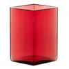 Iittala Ruutu Vase - 115 x 140 mm - Cranberry Produktbild-Vorschau 1