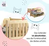 KEF Kinderbett PATRICK Bett aus Holz mit Stauraum Produktbild-Vorschau 4
