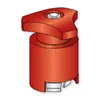Batteriepolklemme | MTA Quick-Connect | M8 | Rot | Positiv Produktbild-Vorschau 3