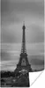 MuchoWow® Poster Einsamer Eiffelturm 60x120 cm - Produktbild-Vorschau 1