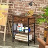 HOMCOM Odkládací stolek, noční stolek s prodlužovací Náhled obrázku produktu 2