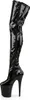 FLAMINGO-3000 Damen Boots von Pleaser, Schwarz Glanz , EU Produktbild-Vorschau 3