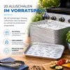 20 aluminium bakjes – Vetopvangbak en druppelbak voor Productafbeelding-voorbeeld 5