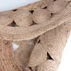 Okrągły dywanik boho 150 cm, ręcznie tkany z juty - Podgląd zdjęcia produktu 16