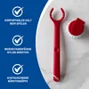 Rival 6er Set Spülbürste Euro-Line mit 5 Wechselköpfen rot Produktbild-Vorschau 4