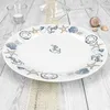Neptun sada 6 talířů námořní talíře velké porcelánové 6 Náhled obrázku produktu 3