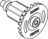 Makita 619406-7 Rotor Anker Baugruppe 18V Für Ddf DHP484 Produktbild-Vorschau 2
