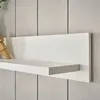 Wohnwand in Pinie weiß mit LED-Beleuchtung, 4-teilig, Produktbild-Vorschau 5