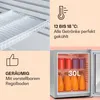 Klarstein Kühlschrank, Mini Kühlschrank mit Glastüre, Produktbild-Vorschau 4