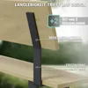 DIY 2er Set Rückenlehne Stahl Grau Lehnenhalter Halterung Produktbild-Vorschau 3