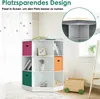 GOPLUS Eckschrank mit 9 Fächern 3 Stoffschubladen, Baffeln, Produktbild-Vorschau 6