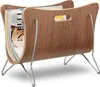 relaxdays 10021238_0 relaxdays Zeitungsständer braun Náhled obrázku produktu 1