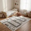 Carpetsale24 Kinderteppich Straße Spielteppich für Produktbild-Vorschau 1