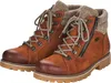Remonte : Bottines en cuir marron pour femmes, fermeture Voir les images du produit 24
