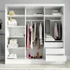 Schwebetürenschrank, 3 -türig Schrank 200 cm mit Spiegel Produktbild-Vorschau 14