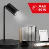 Lampa biurkowa GU10 z włącznikiem/wyłącznikiem czarna Podgląd zdjęcia produktu 10