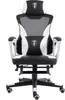 Gaming Stuhl im modernen Racing-Design mit einklappbarer Produktbild-Vorschau 3