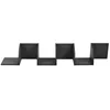 [en.casa] Wandregal Dunkelgrau matt Retro-Design Produktbild-Vorschau 3