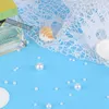 Jeu de perles en plastique, perles blanches, pour la Voir les images du produit 6