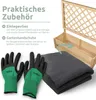 2er Set Pflanzkästen mit Rankgitter - Kiefer - 98 x 34 x Produktbild-Vorschau 3