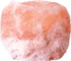A close-up of a pinkish-orange rock salt lamp. Anteprima dell’immagine prodotto