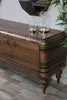 Klassisches Braunes Sideboard Designer Luxus Holz Möbel Produktbild-Vorschau 2