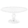 Patera na ciasto ze szklaną podstawą 19,5 cm - patera do Podgląd zdjęcia produktu 4